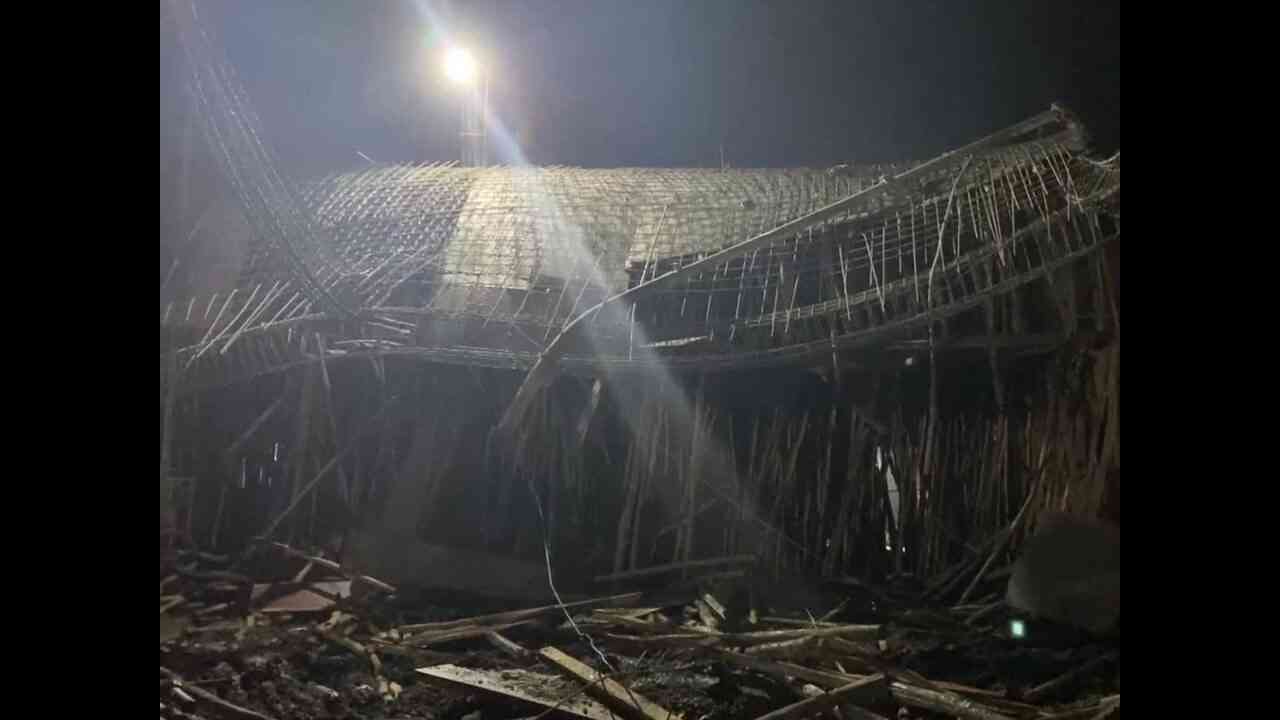 सीतापुर में निर्माणाधीन मकान की छत गिरी, एक की मौत 8 अन्य घायल