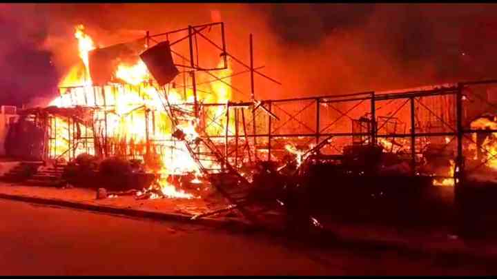 कानपुर देहात में झोपड़ी में लगी आग, बच्चों समेत 5 की झुलसकर मौत