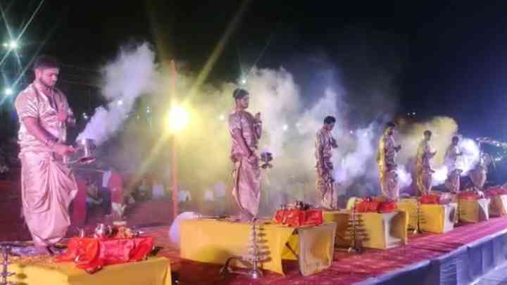 गंगा नदी के किनारे पहली बार 'विन्ध्य गंगोत्सव कार्यक्रम' का‌ आयोजन