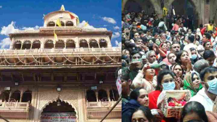 न होली, न जन्माष्टी...इस वजह से बांके बिहारी मंदिर में लगा श्रद्धालुओं का जमावड़ा, सड़कों पर भारी भीड़