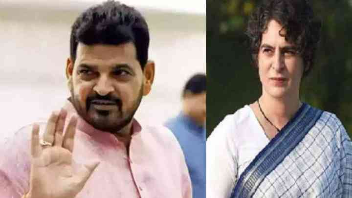 बृजभूषण शरण सिंह ने प्रियंका गांधी को दे डाली चुनौती, दीपेंद्र हुड्डा को बताया साजिशकर्ता