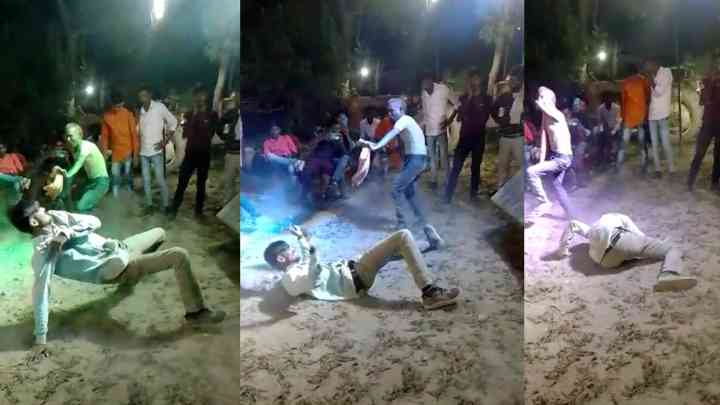 एटा: शादी में नाचते समय युवक को आया हार्ट अटैक, 28 सेकंड का मौत का वीडियो हो रहा वायरल