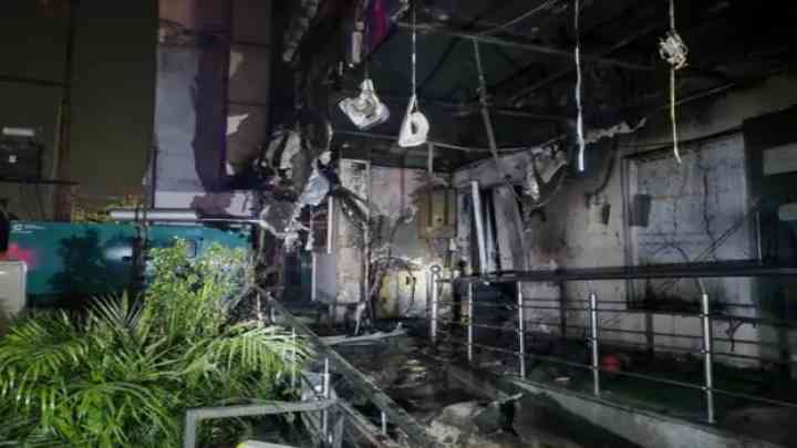 गाजियाबाद के अस्पताल में लगी भीषण आग, बाल-बाल बची मरीजों की जान