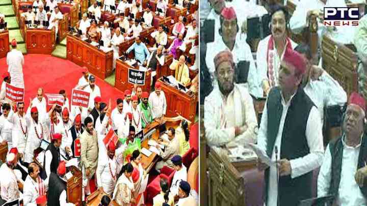 UP Assembly : यूपी विधानसभा सत्र का पहला दिन,  विपक्ष ने मणिपुर हिंसा पर की चर्चा की मांग