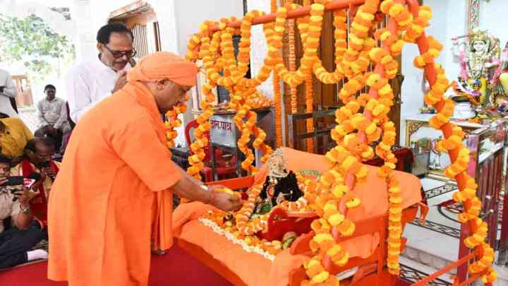 मर्यादा पुरुषोत्तम श्रीराम के आदर्श आज भी प्रासंगिक : सीएम योगी