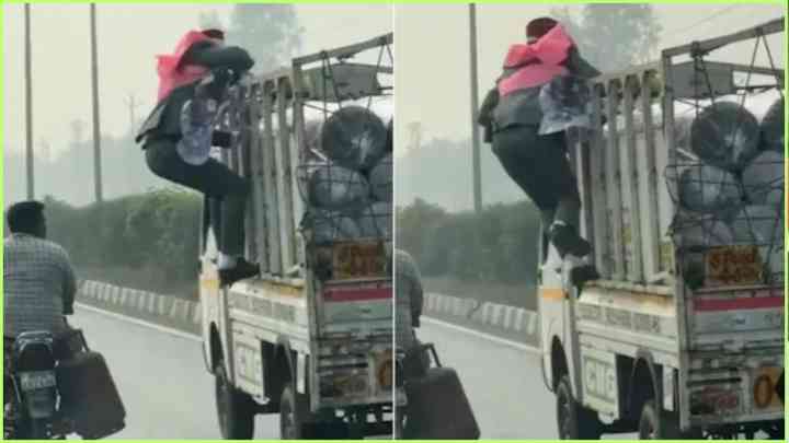 Viral Video: फिल्मी हीरो की तरह चलती गाड़ी पर दूल्हा करने लगा स्टंट, जानिए वायरल वीडियो की सच्चाई?