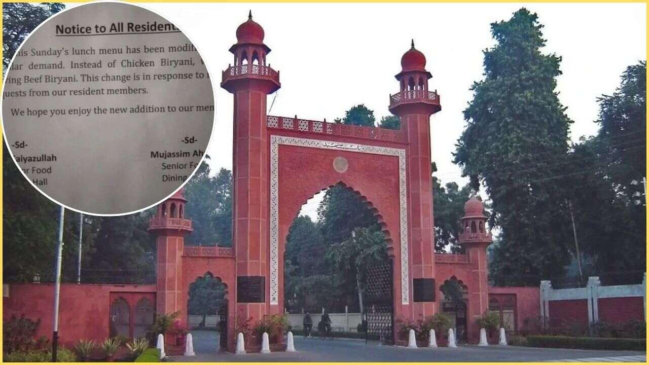 AMU के हॉस्टल में बनी बीफ बिरयानी का नोटिस वायरल, जानें पूरी कहानी