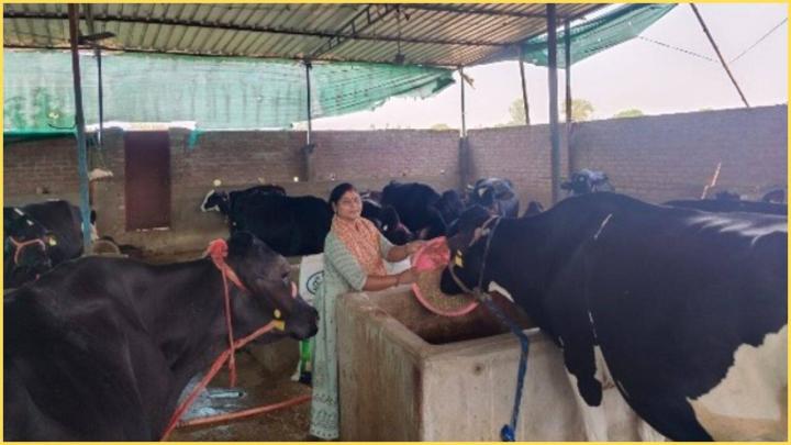 गरीबी को पीछे छोड़ लखपति बनी सोनभद्र की विनाता, मिला काशी मिल्क प्रोड्यूसर कंपनी का साथ