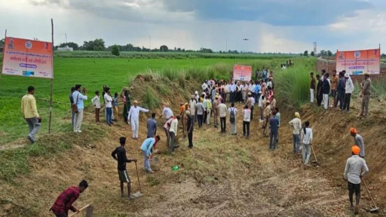 गोण्डा में मनोरमा नदी के पुनर्जीवन की ऐतिहासिक पहल का शुभारंभ