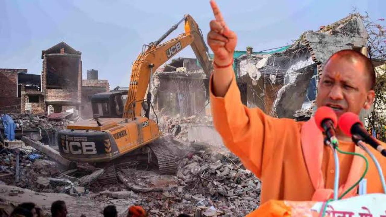 60 दिनों में नेपाल से सटे 7 जिलों में 130 अवैध निर्माण पर गरजा योगी का बुलडोजर