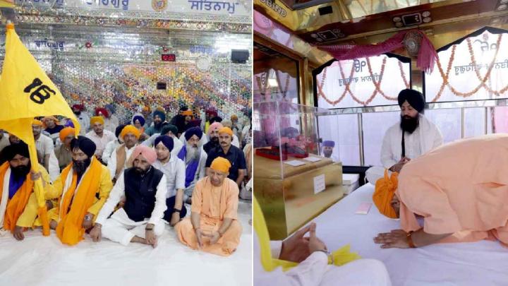 CM योगी ने किया चरण सुहावे गुरु चरण यात्रा का स्वागत, कहा- गुरु परंपरा ने भारत को दिया त्याग और बलिदान का संदेश