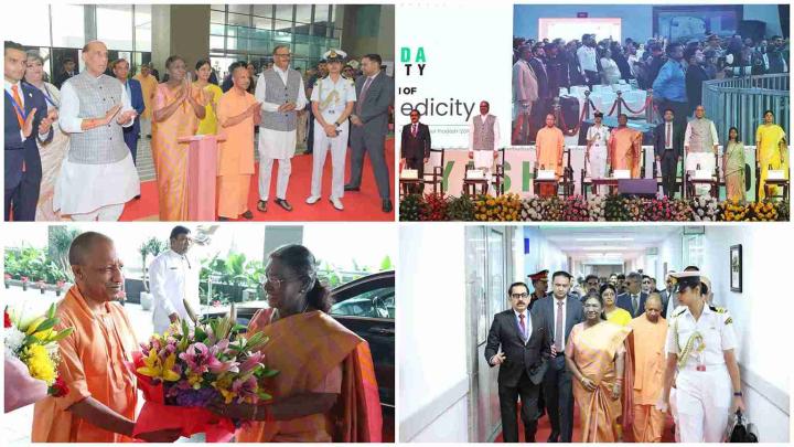 राष्ट्रपति द्रौपदी मुर्मु ने गाजियाबाद में यशोदा मेडिसिटी का किया उद्घाटन, कहा- 'स्टेप्स' मॉडल लागू करने वाला पहला अस्पताल