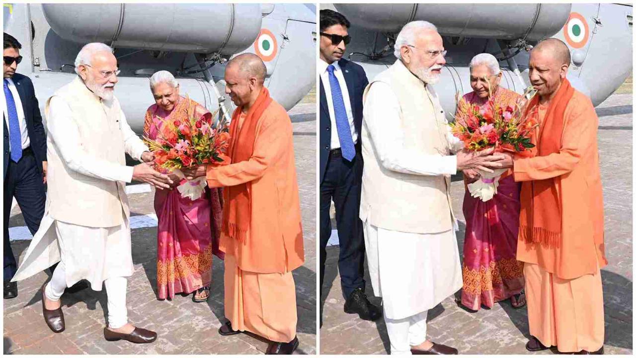 अयोध्यावासियों ने जयश्रीराम, जय जय हनुमान के जयकारे संग पुष्पवर्षा से प्रधानमंत्री का किया स्वागत