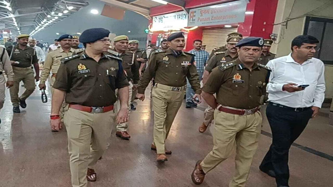 दिल्ली में हुए विस्फोट के बाद उत्तर प्रदेश में समस्त पुलिस फोर्स हाई अलर्ट पर