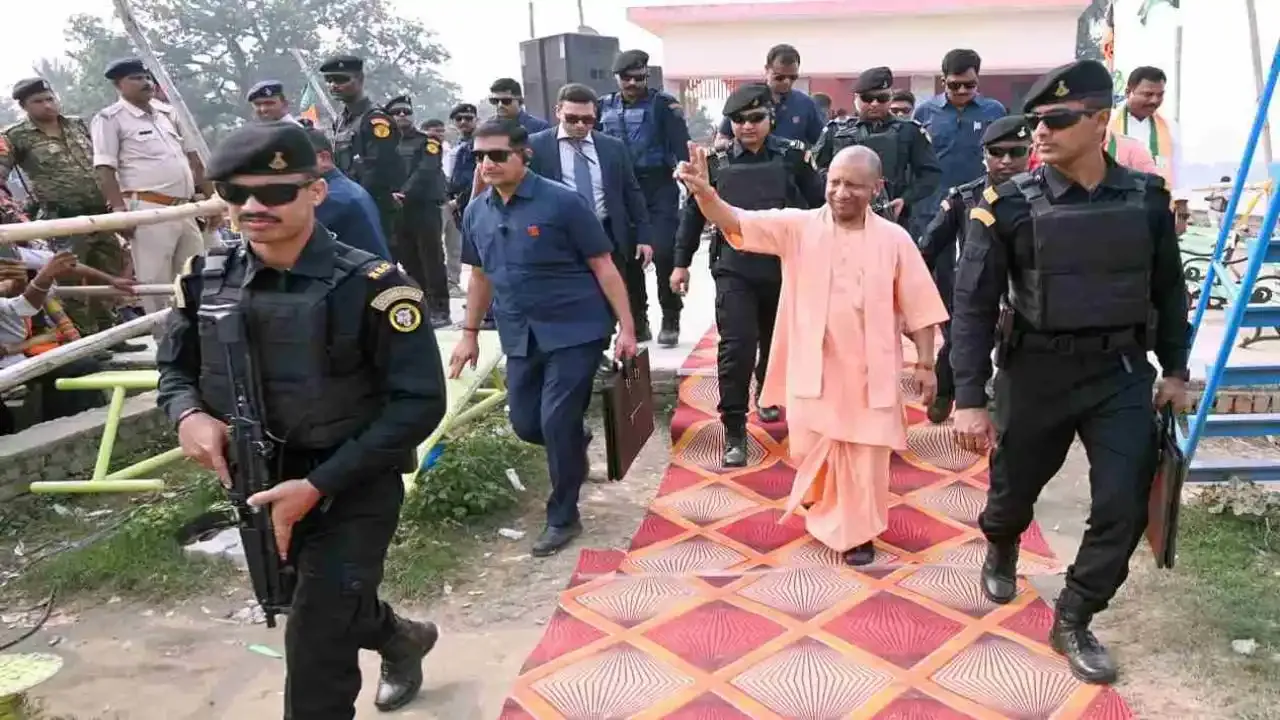 'पांच पांडवों' ने लिया है संकल्प,  बिहार में फिर जंगलराज नहीं आने देना हैः योगी