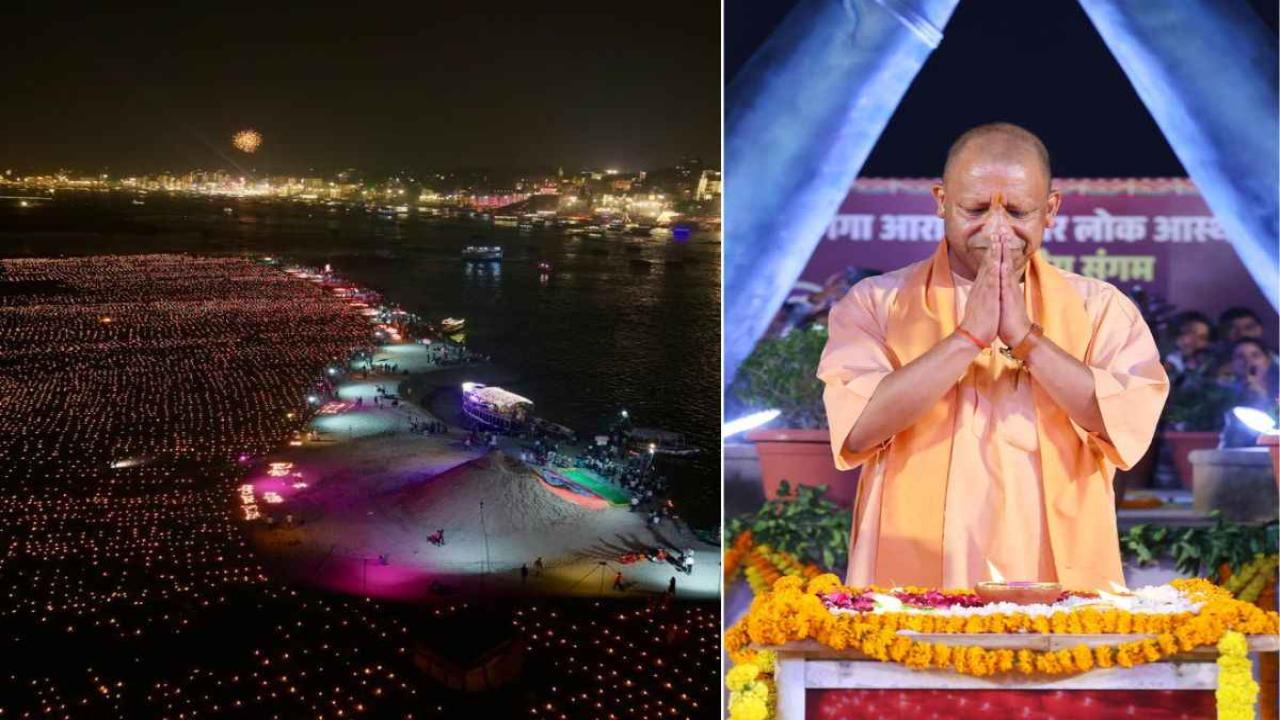 देव दीपावली : काशी में मां गंगा की गोद से झिलमिलाई आस्था, लाखों दीपों से जगमगाए अर्धचंद्राकार गंगा घाट