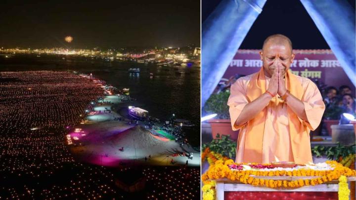 देव दीपावली : काशी में मां गंगा की गोद से झिलमिलाई आस्था, लाखों दीपों से जगमगाए अर्धचंद्राकार गंगा घाट