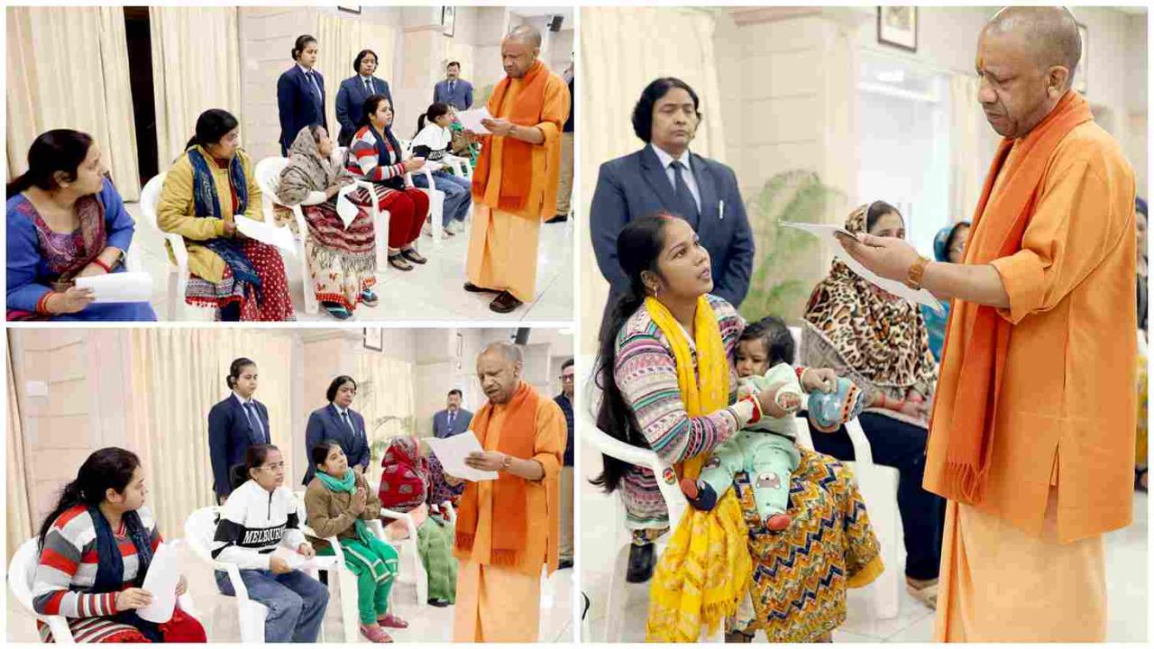 जनता दर्शन के लिए पहुंचे सीएम योगी, मां ने लगाई मासूम के जीवन की गुहार, सीएम ने तत्काल करवाई इलाज की व्यवस्था