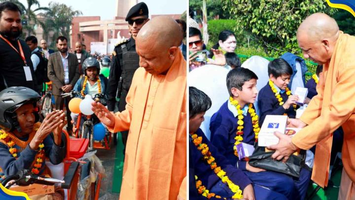 विश्व दिव्यांग दिवस पर सीएम योगी ने किया भारत की ऋषि परंपरा का उल्लेख