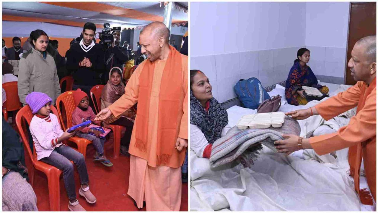 मुख्यमंत्री ने भीषण ठंड में  रैनबसेरा पहुंच लोगों का जाना हाल