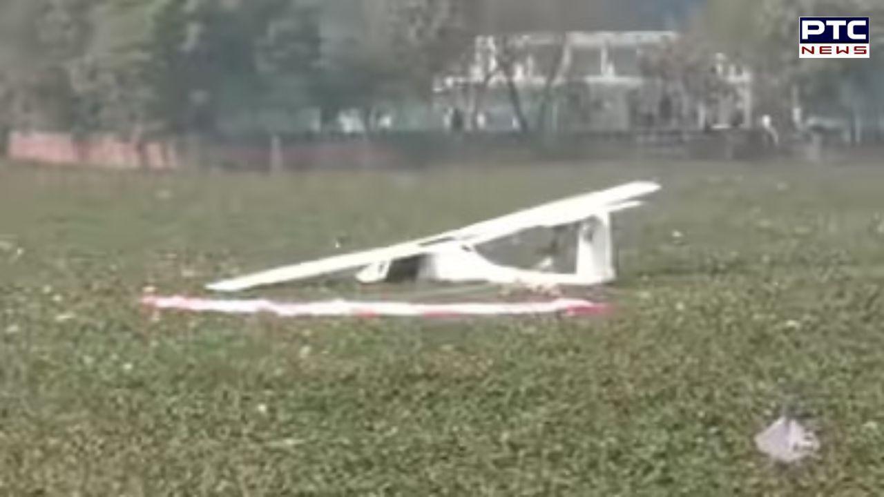 IAF Plane Crash : भारतीय वायु सेना का प्रशिक्षु विमान दुर्घटनाग्रस्त, तालाब में गिरा