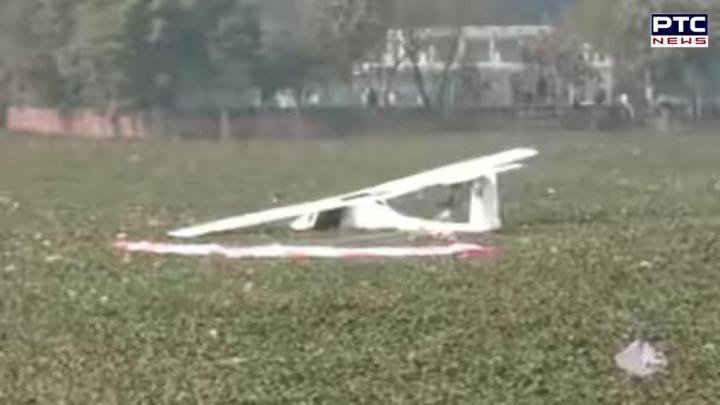 IAF Plane Crash : भारतीय वायु सेना का प्रशिक्षु विमान दुर्घटनाग्रस्त, तालाब में गिरा