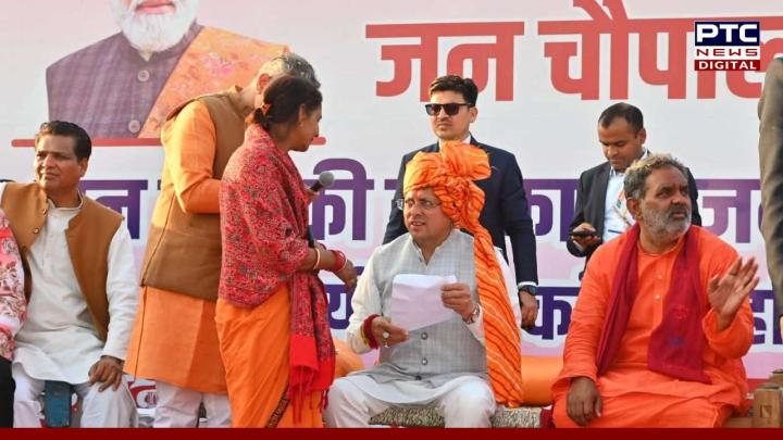 “जन-जन की सरकार, जन-जन के द्वार” अभियान के तहत मुख्य सेवक की चौपाल में शामिल हुए सीएम धामी