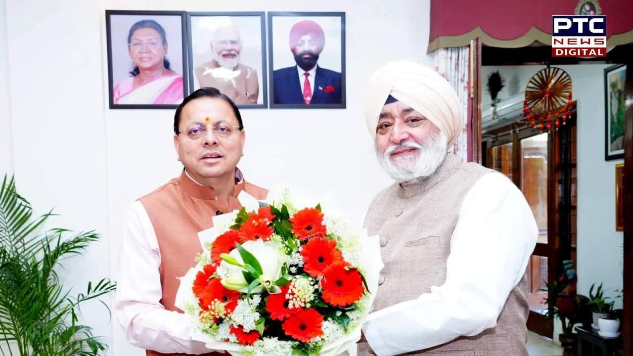 सीएम धामी को श्री हेमकुंट साहिब यात्रा के पहले जत्थे के विदाई समारोह में शामिल होने का दिया न्यौता