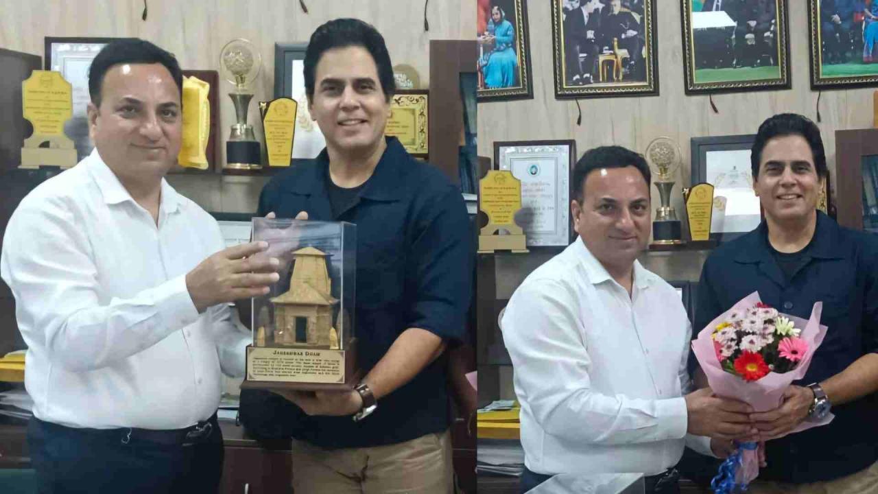 उत्तराखंड फिल्म विकास परिषद कार्यालय पहुंचे बॉलीवुड अभिनेता अमन वर्मा, फिल्म नीति की ली जानकारी